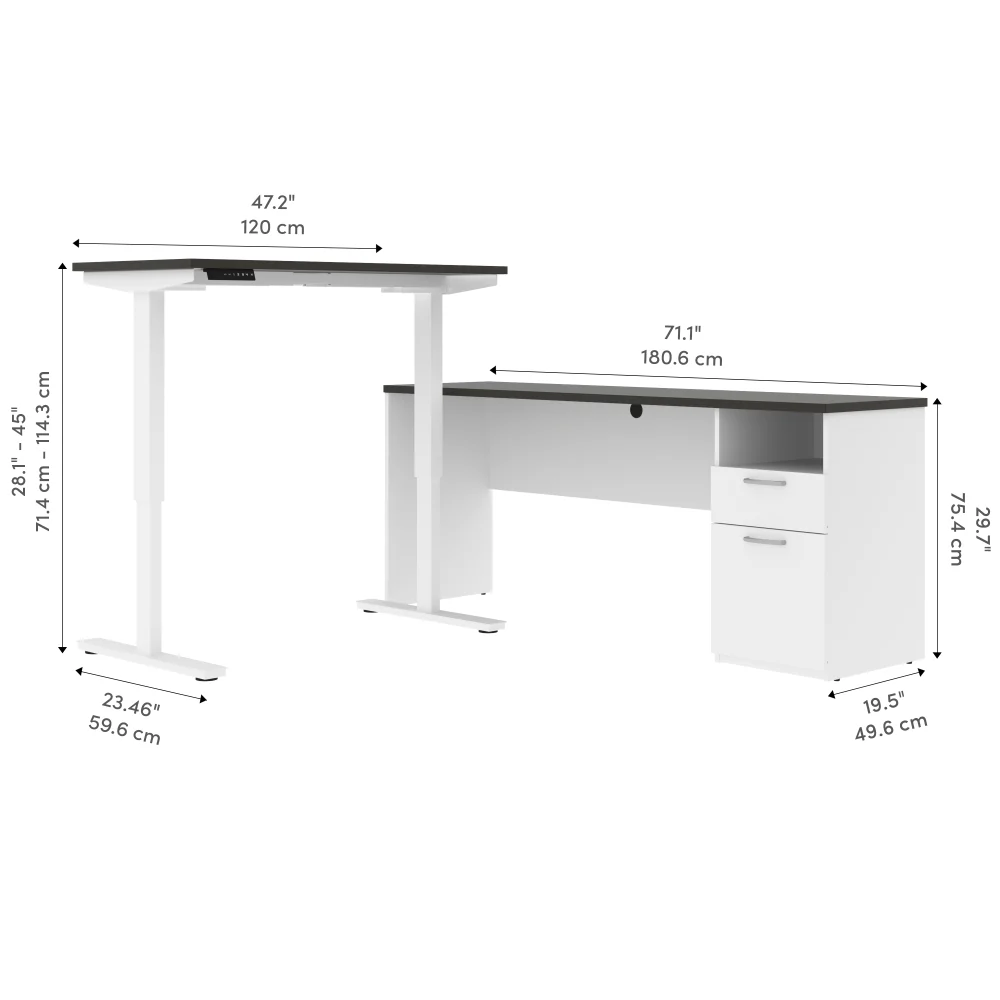 L-Shaped Standing Desk - Image 24