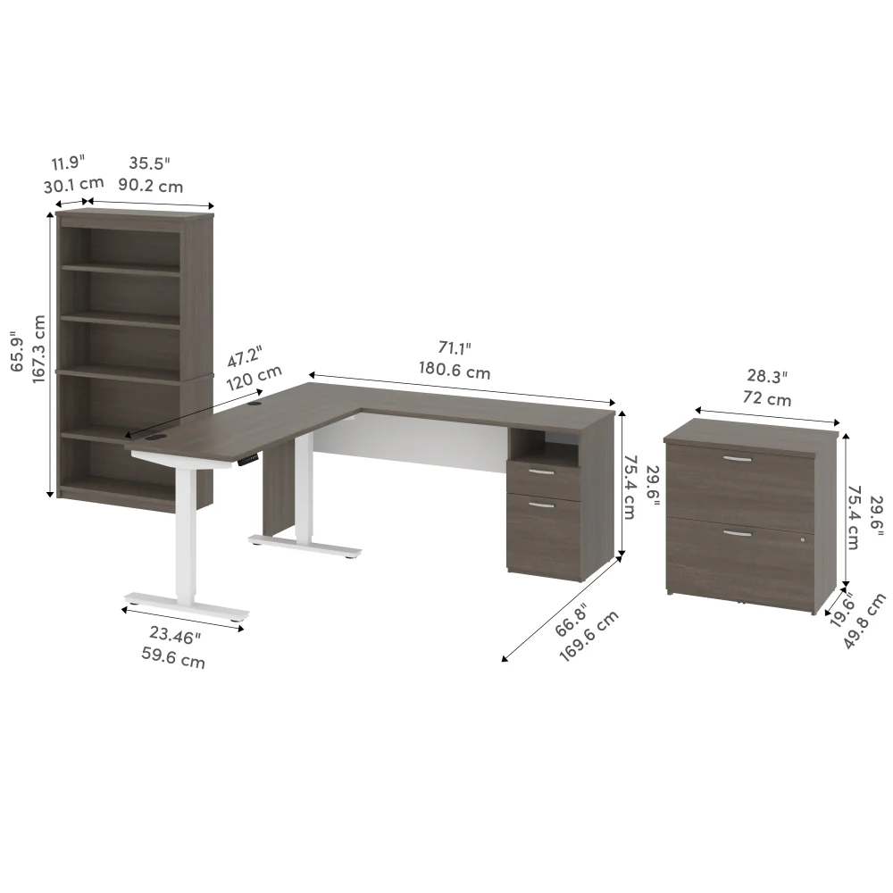 L-Shaped Standing Desk - Image 32