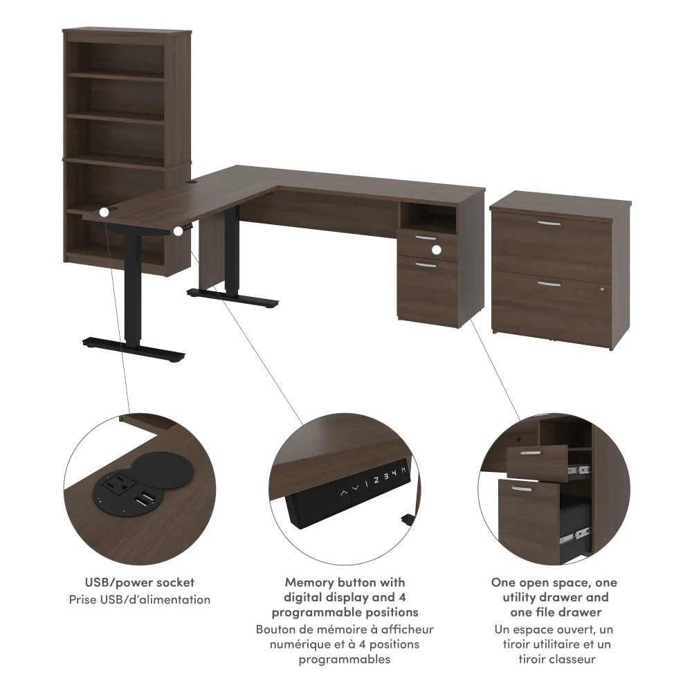 L-Shaped Standing Desk - Image 39
