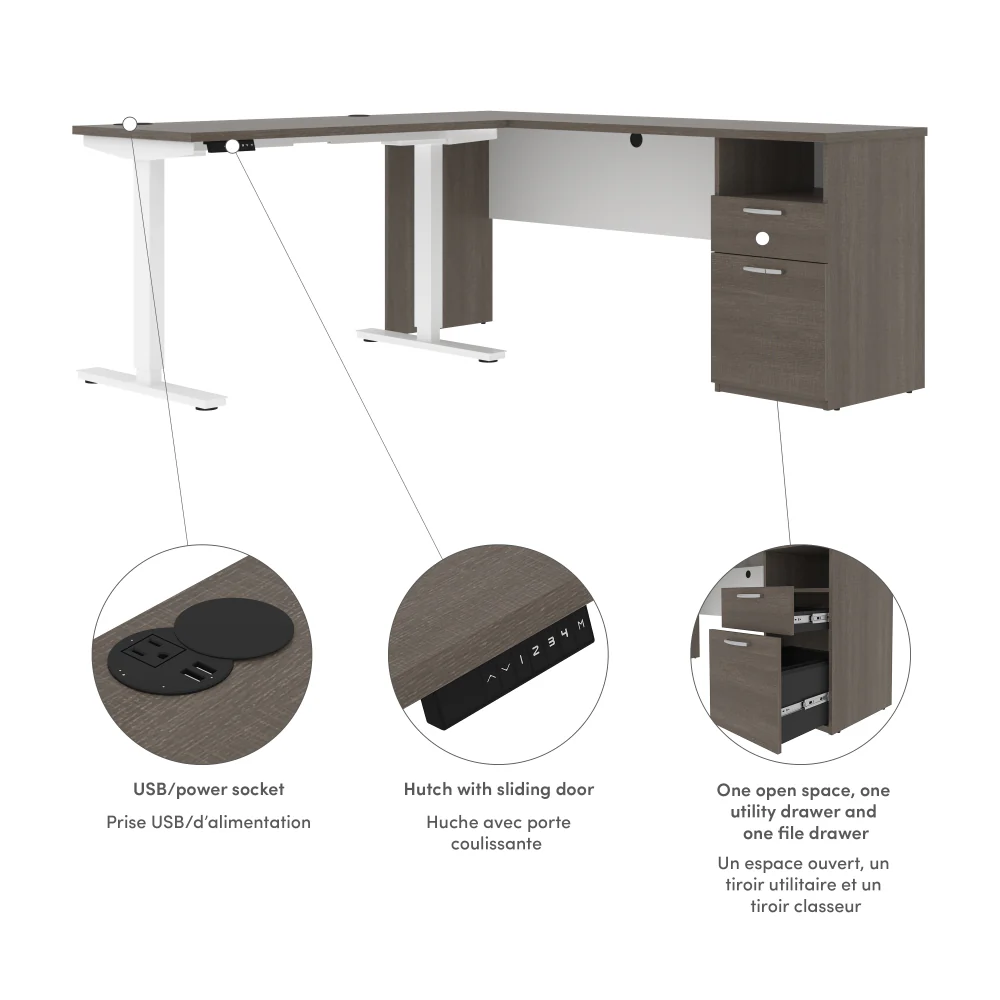 L-Shaped Standing Desk - Image 7