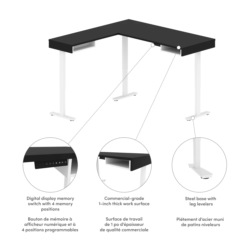 L-Shaped Standing Desk - Image 13