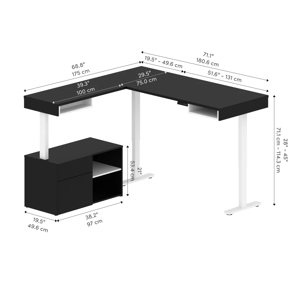 L-Shaped Standing Desk - Image 22