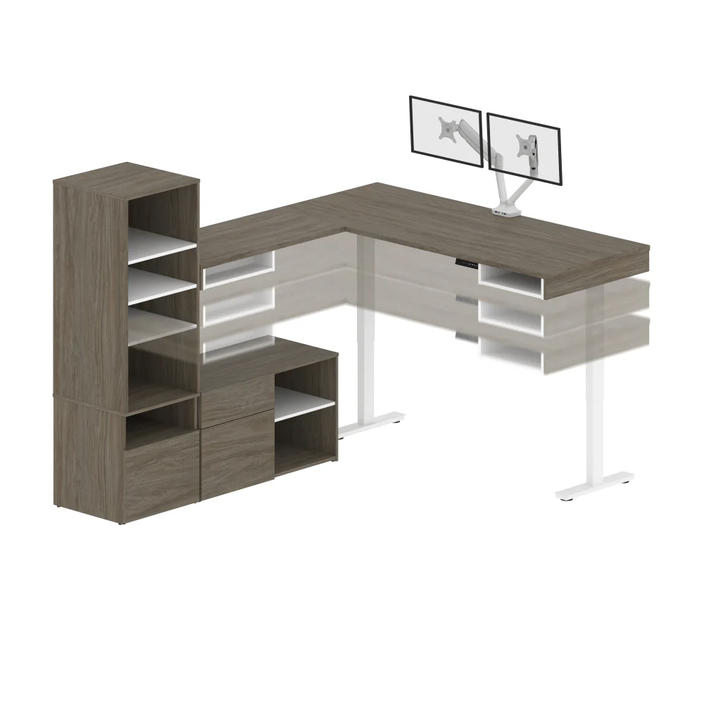 L-Shaped Standing Desk - Image 31