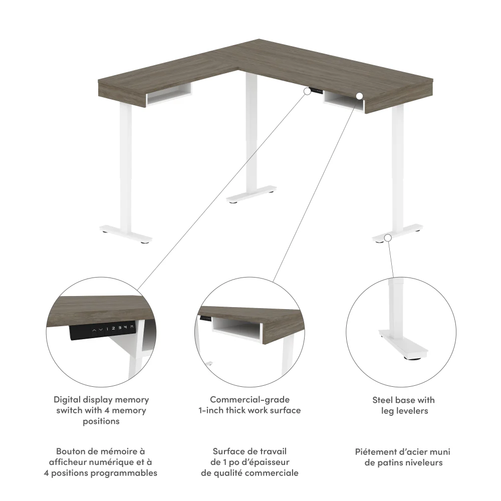 L-Shaped Standing Desk - Image 6