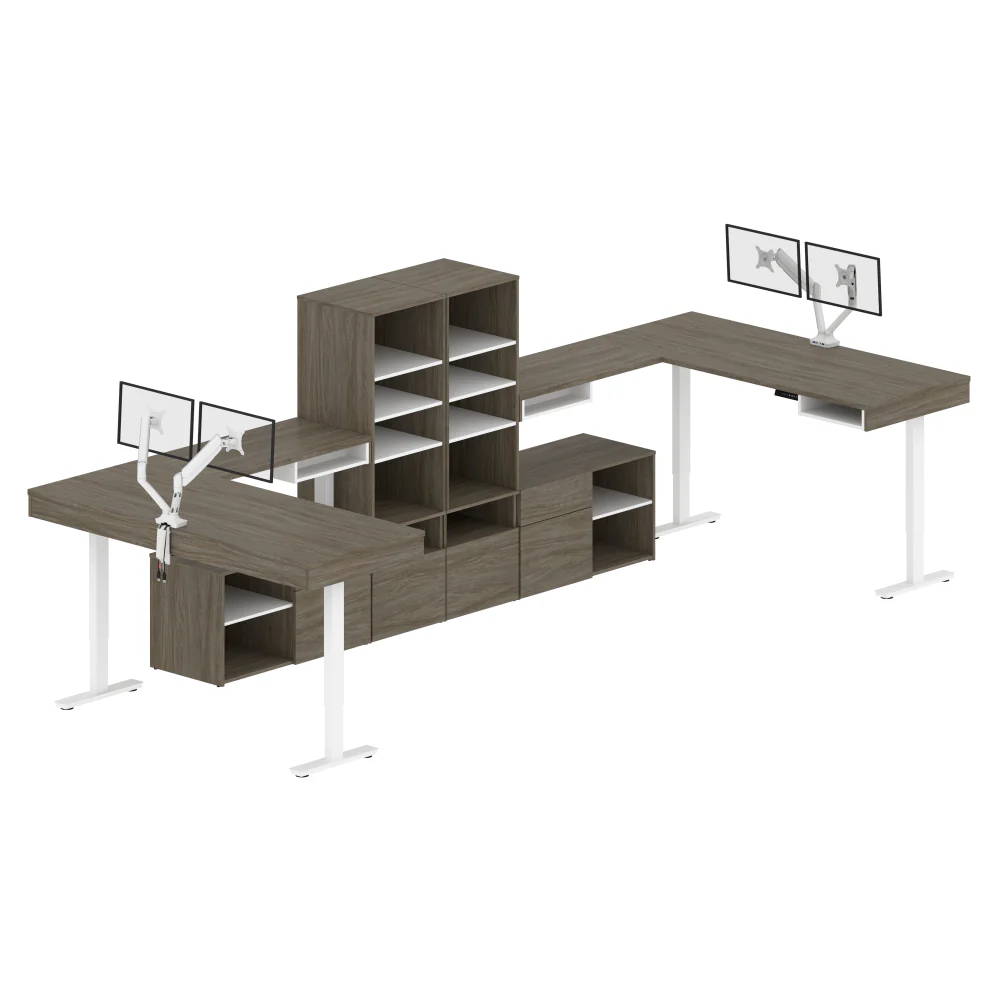 L-Shaped Standing Desk - Image 70