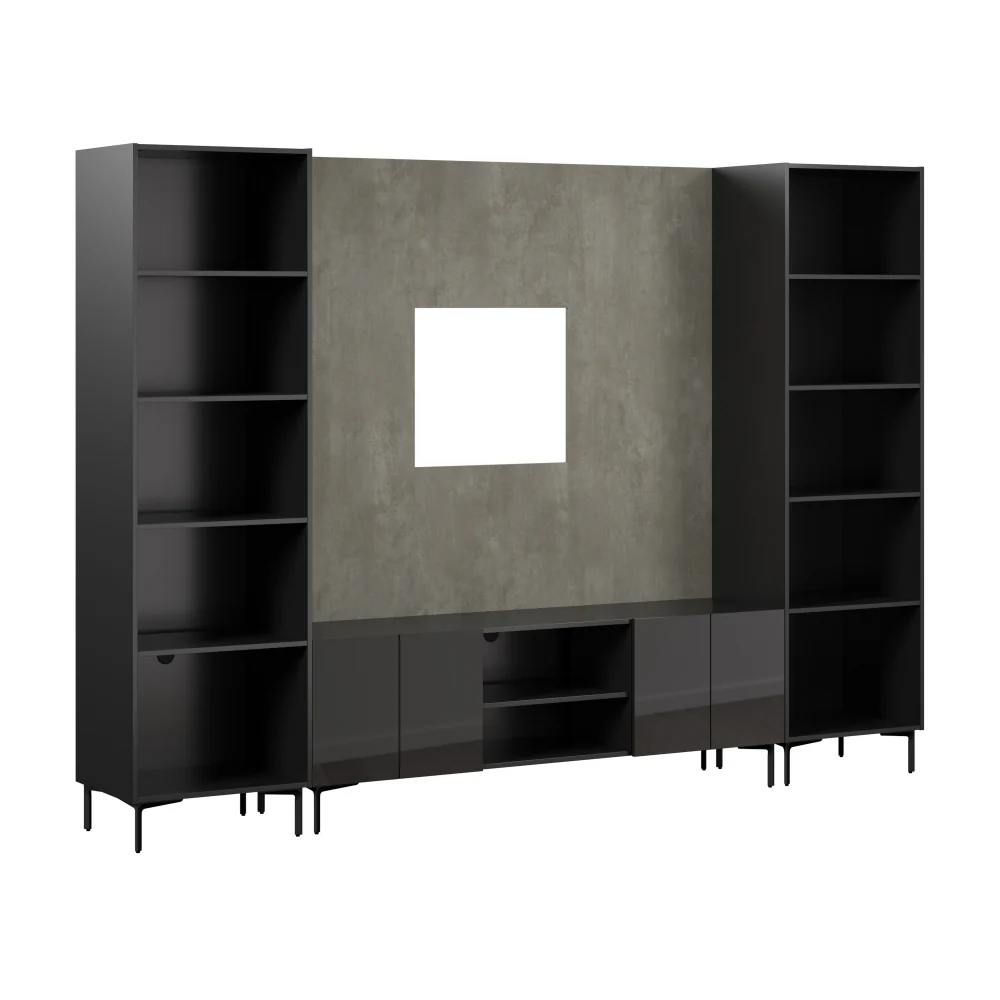 118W Modular Entertainment Center with Media Towers - Image 12