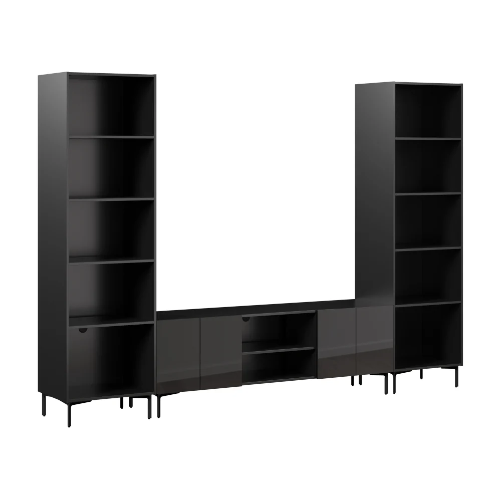 118W Modular Entertainment Center with Media Towers - Image 23