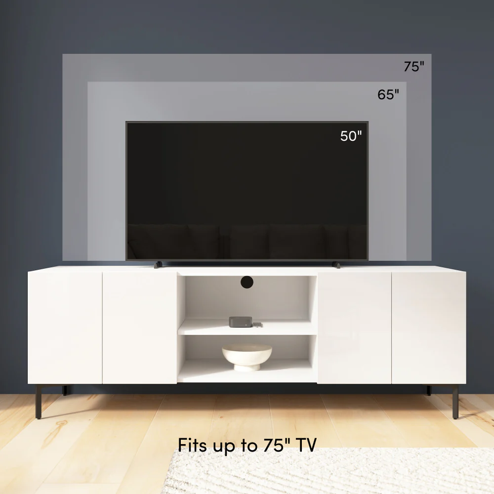 118W Modular Entertainment Center with Media Towers - Image 37