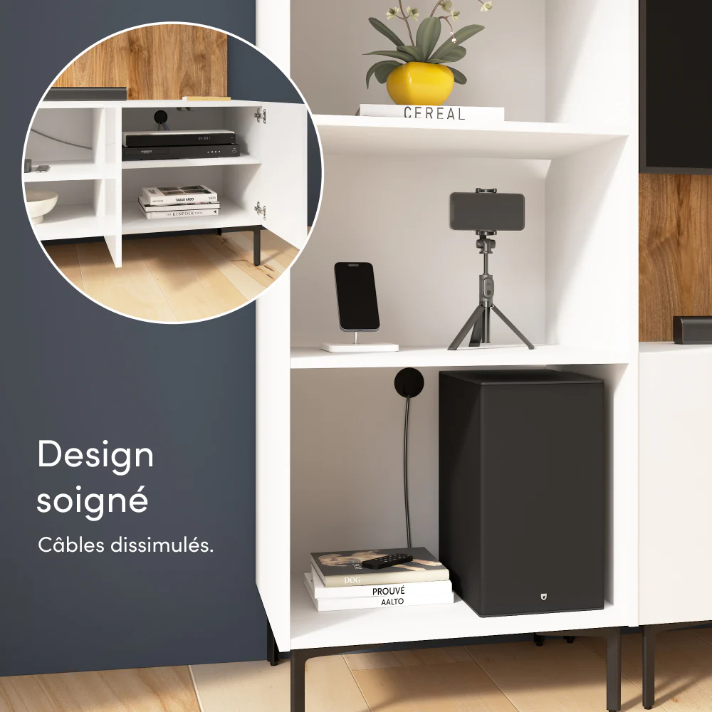 118W Modular Entertainment Center - Image 19