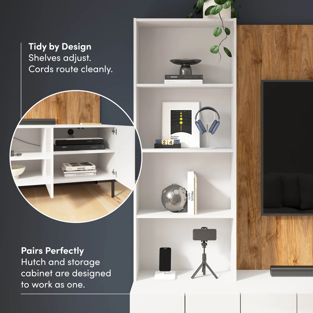 118W Modular Entertainment Center - Image 58