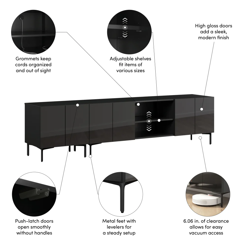 94W Modular TV Stand - Image 17