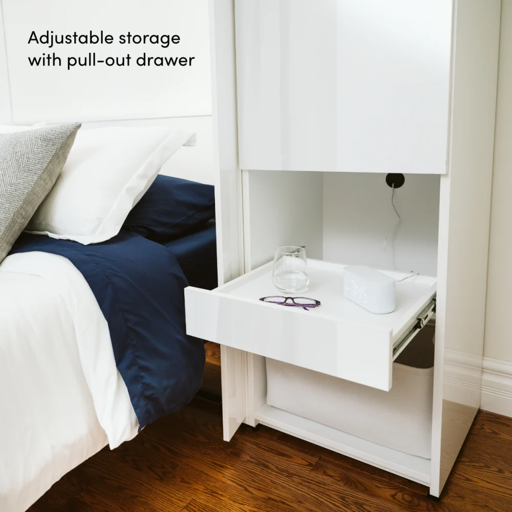Murphy Bed with Storage Tower - Image 3