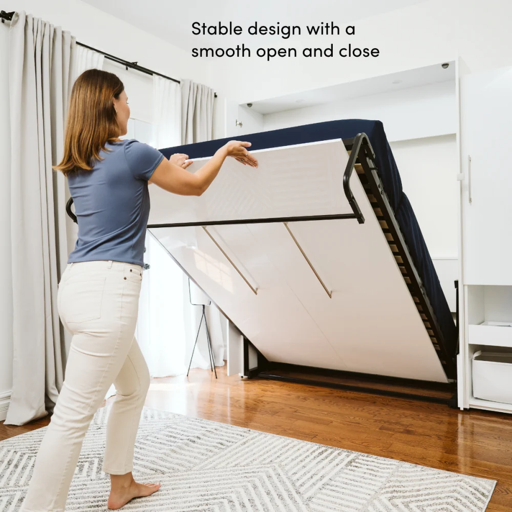 Murphy Bed with Storage Towers - Image 12
