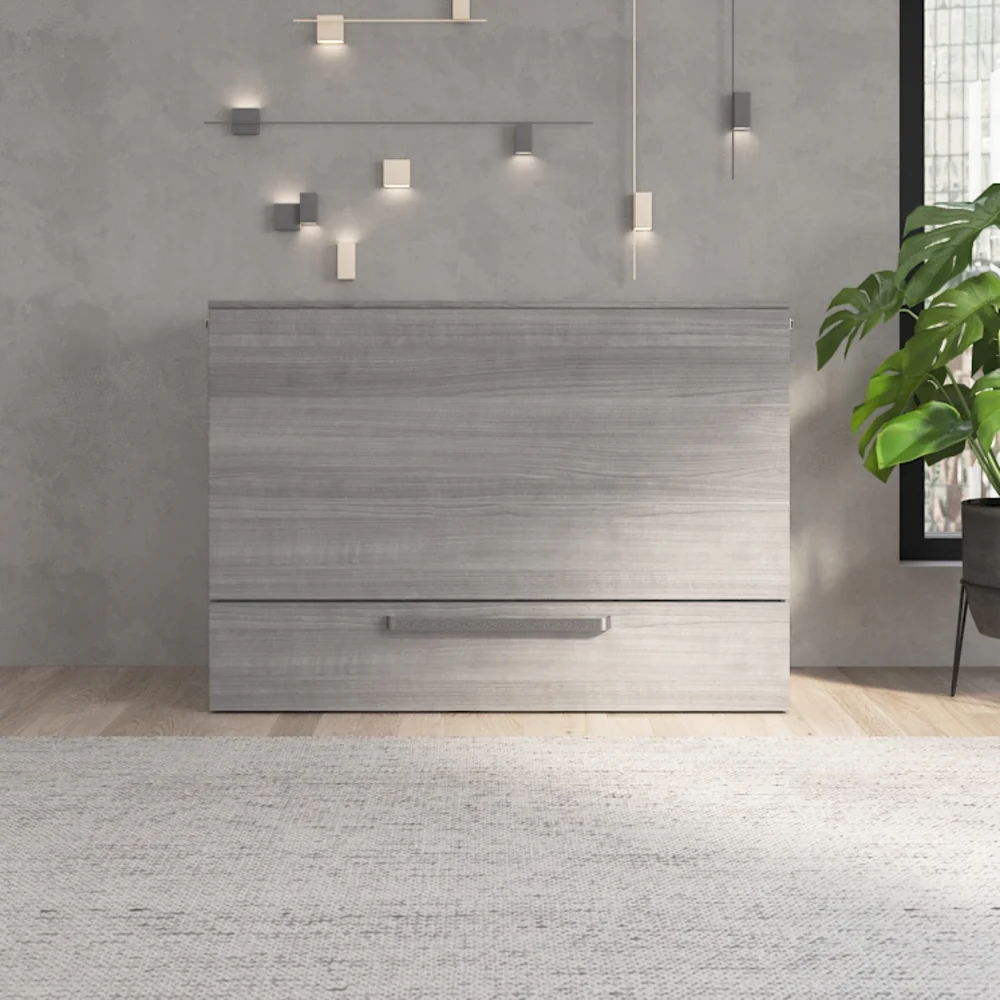 Murphy Cabinet Bed with Pullout Drawer - Image 16