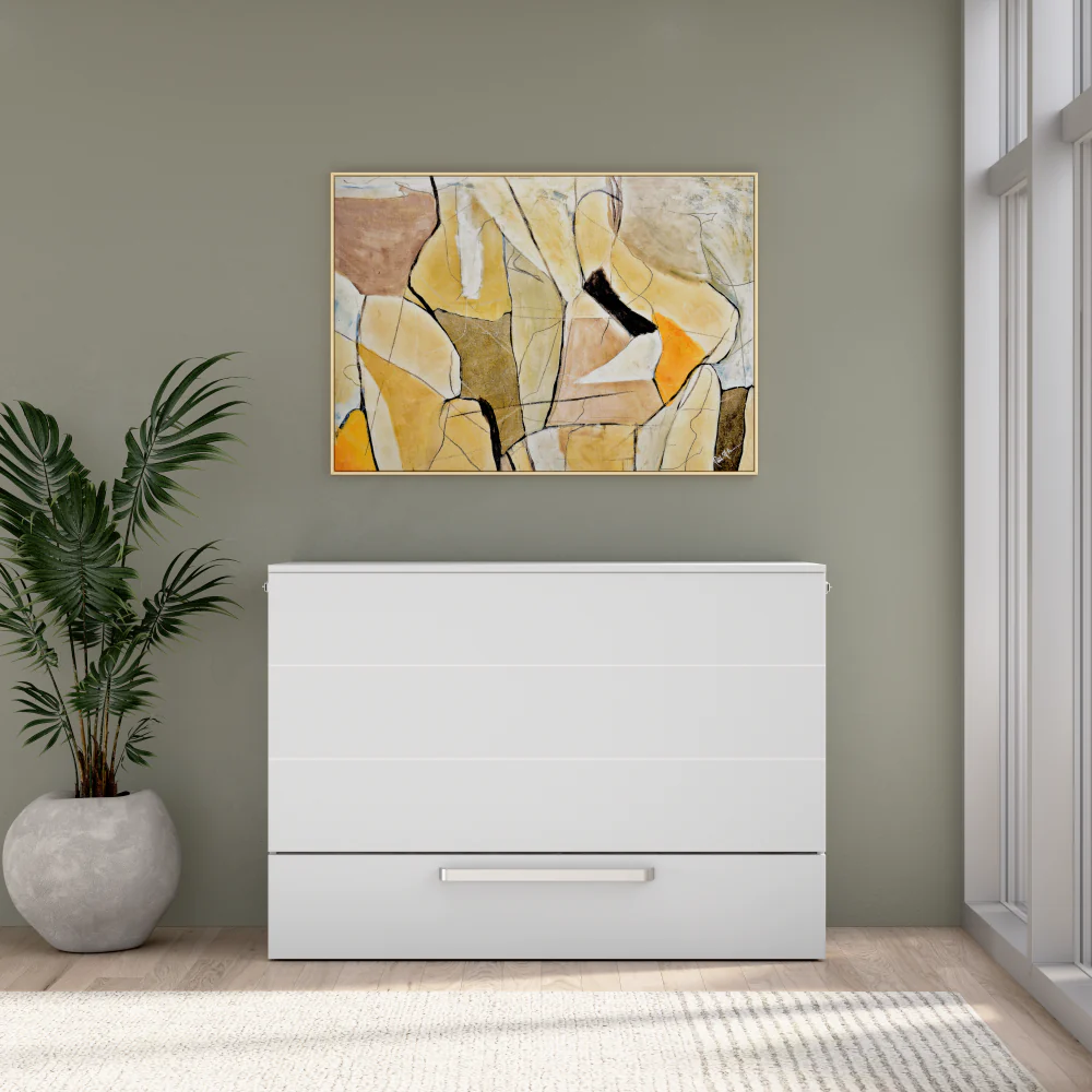 Murphy Cabinet Bed with Pullout Drawer - Image 3