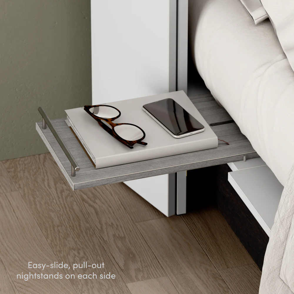 Murphy Cabinet Bed with Pullout Drawer - Image 89
