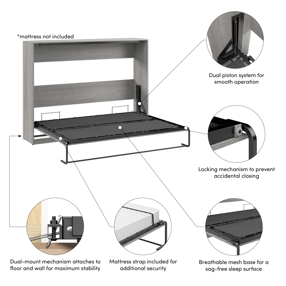 Horizontal Murphy Bed - Image 6