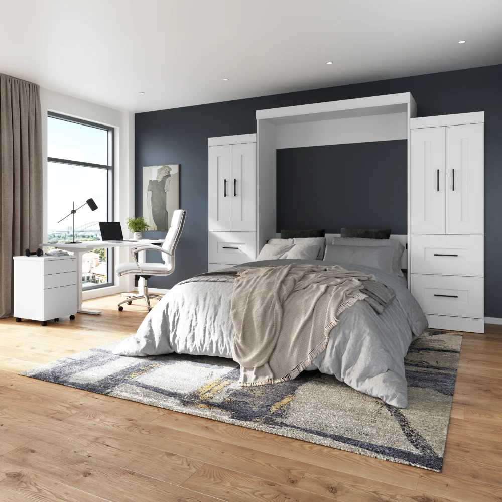 Murphy Bed with Storage Towers - Image 12
