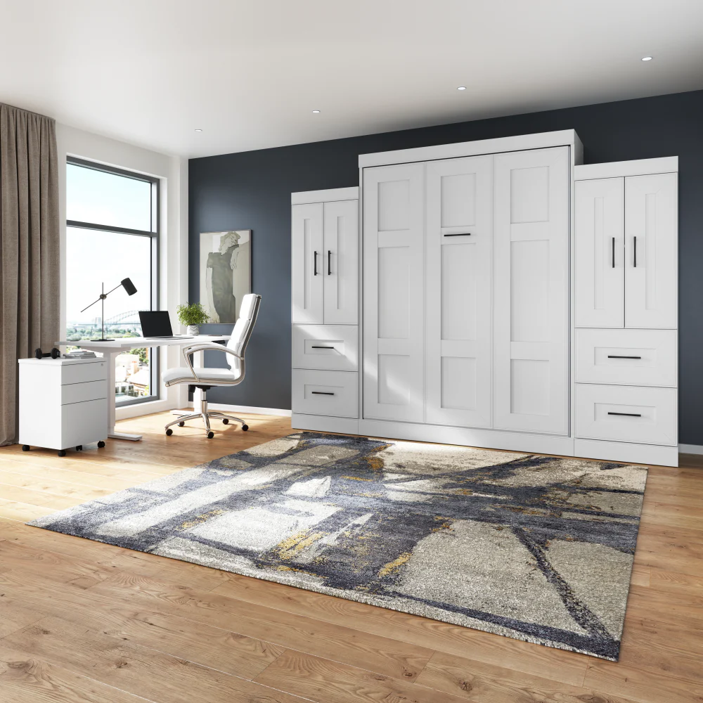 Murphy Bed with Storage Towers - Image 14