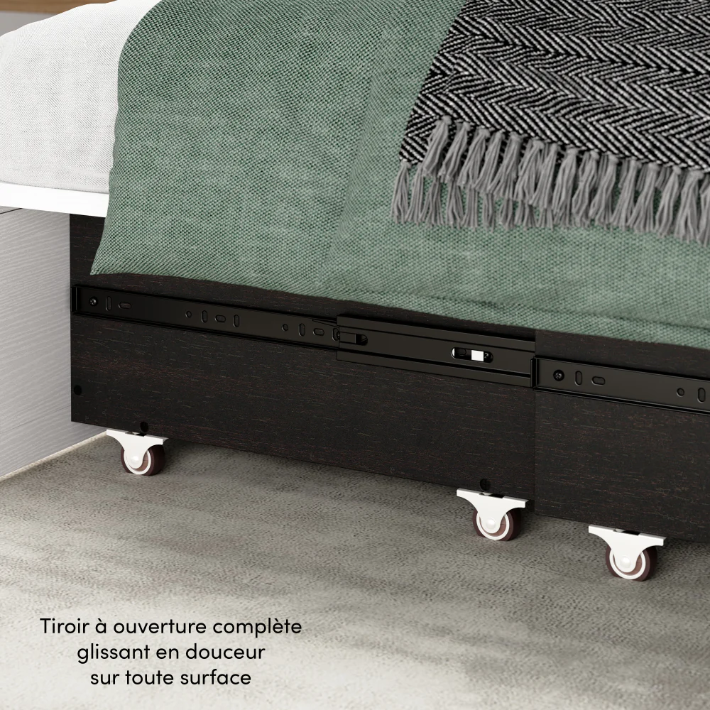 Murphy Cabinet Bed with Pullout Drawer - Image 27
