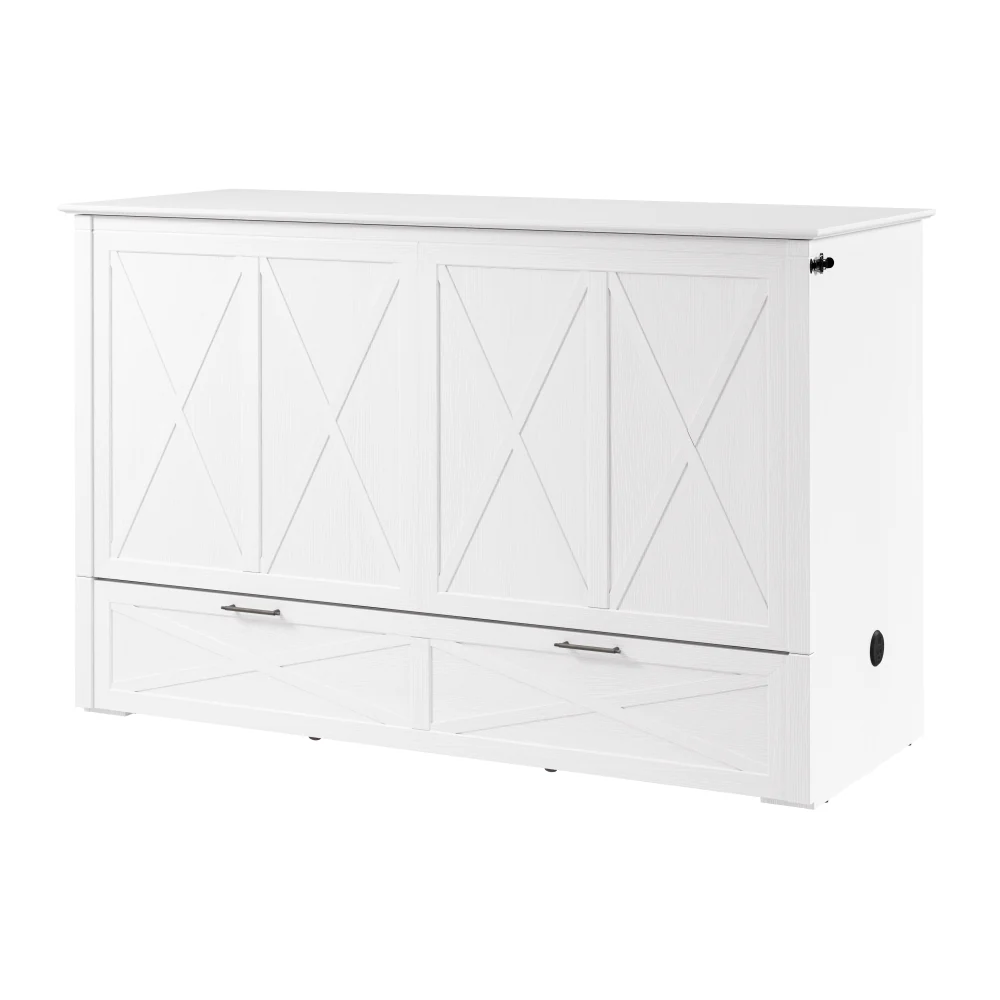 Murphy Cabinet Bed with Pullout Drawer - Image 31