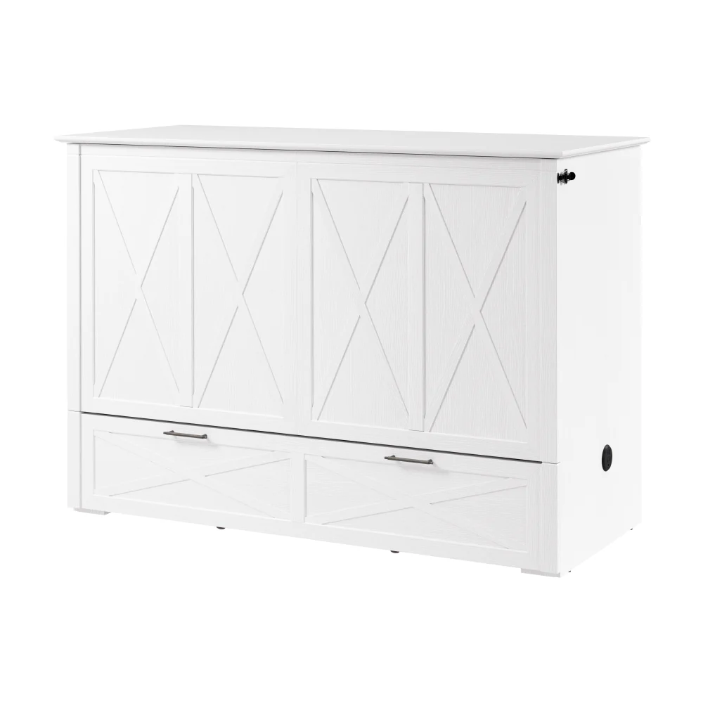 Murphy Cabinet Bed with Pullout Drawer - Image 46