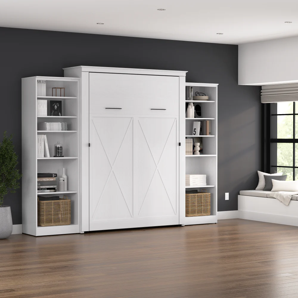 Murphy Bed with Storage Towers - Image 14