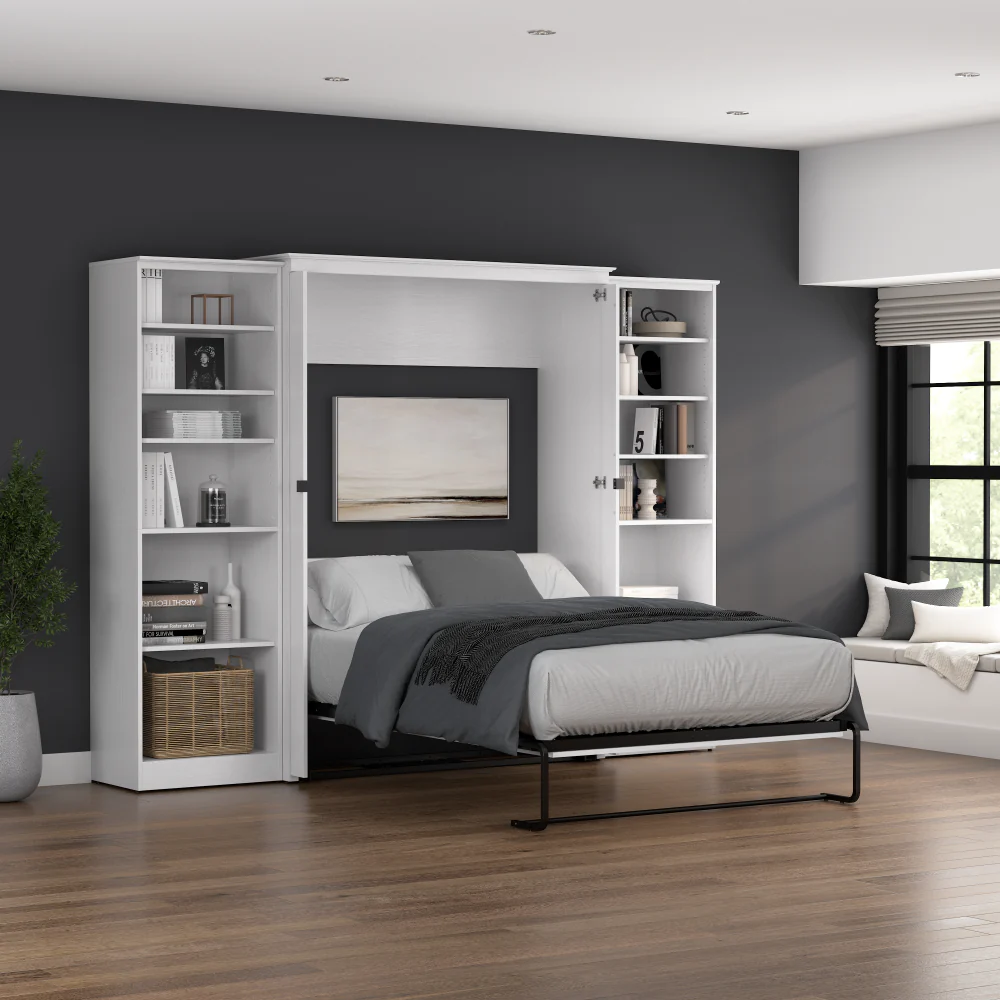 Murphy Bed with Storage Towers - Image 22