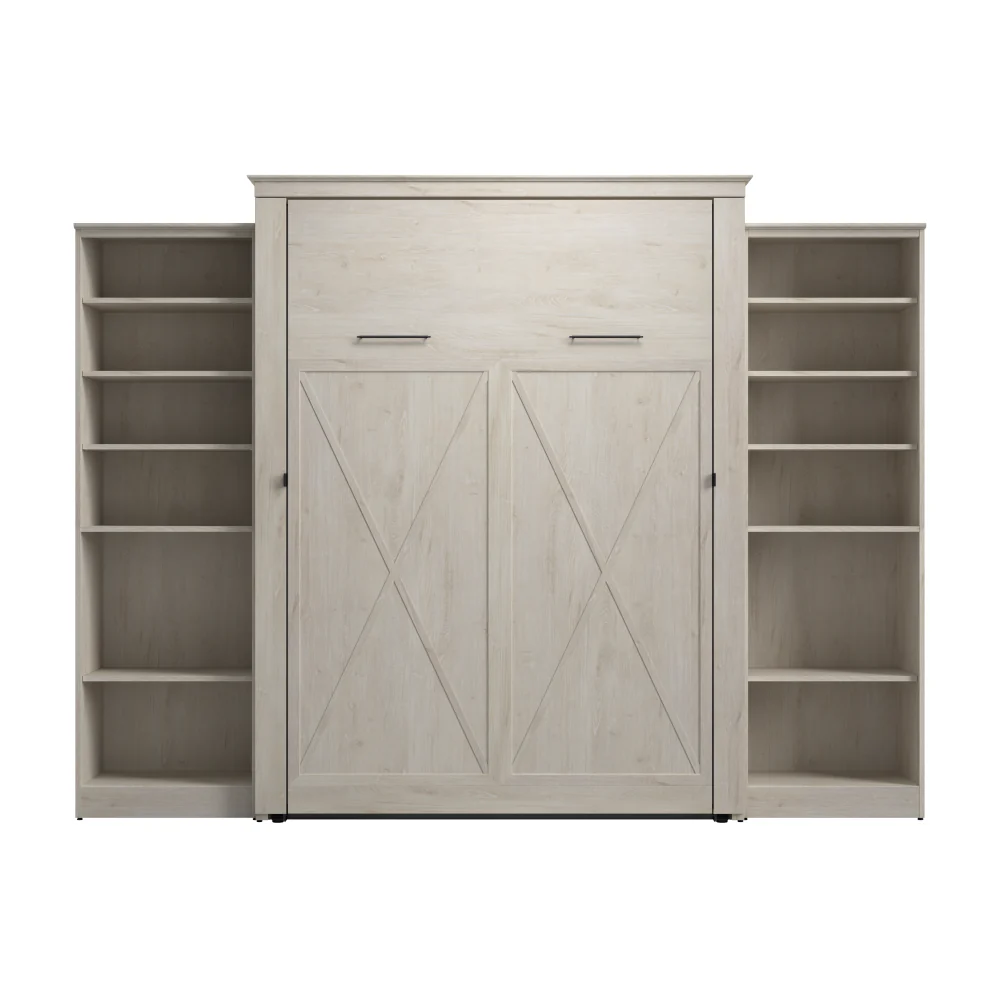 Murphy Bed with Storage Towers - Image 3