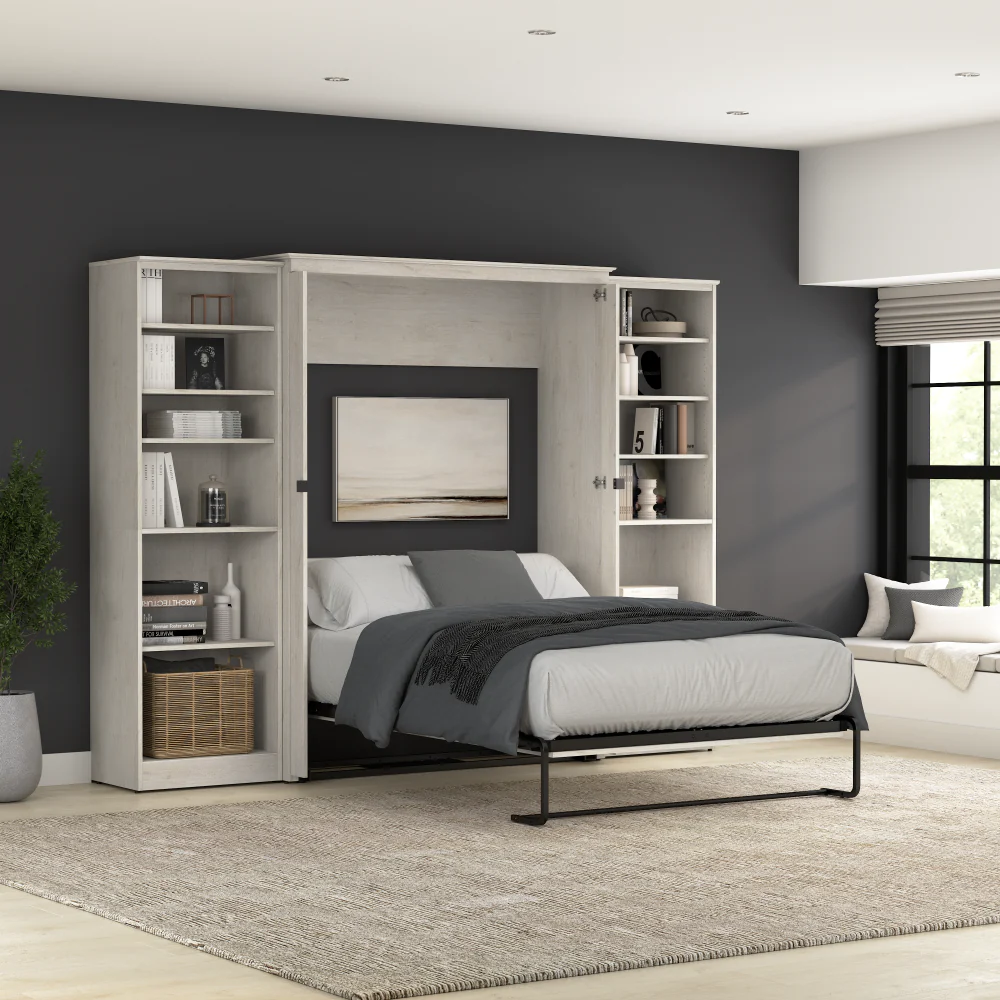 Murphy Bed with Storage Towers - Image 32