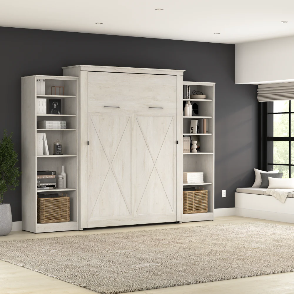 Murphy Bed with Storage Towers - Image 4
