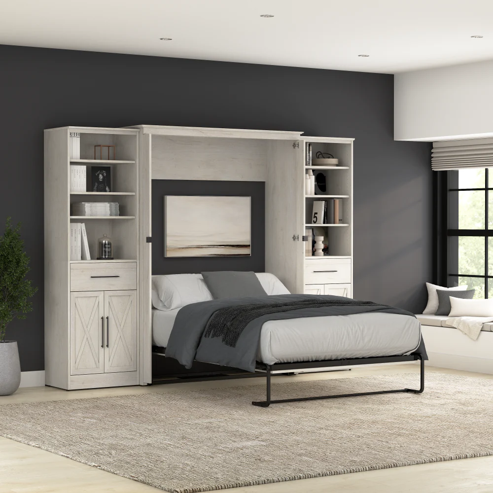 Murphy Bed with Storage Towers - Image 42