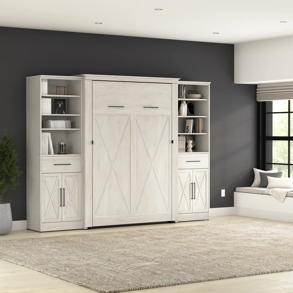 Murphy Bed with Storage Towers - Image 44