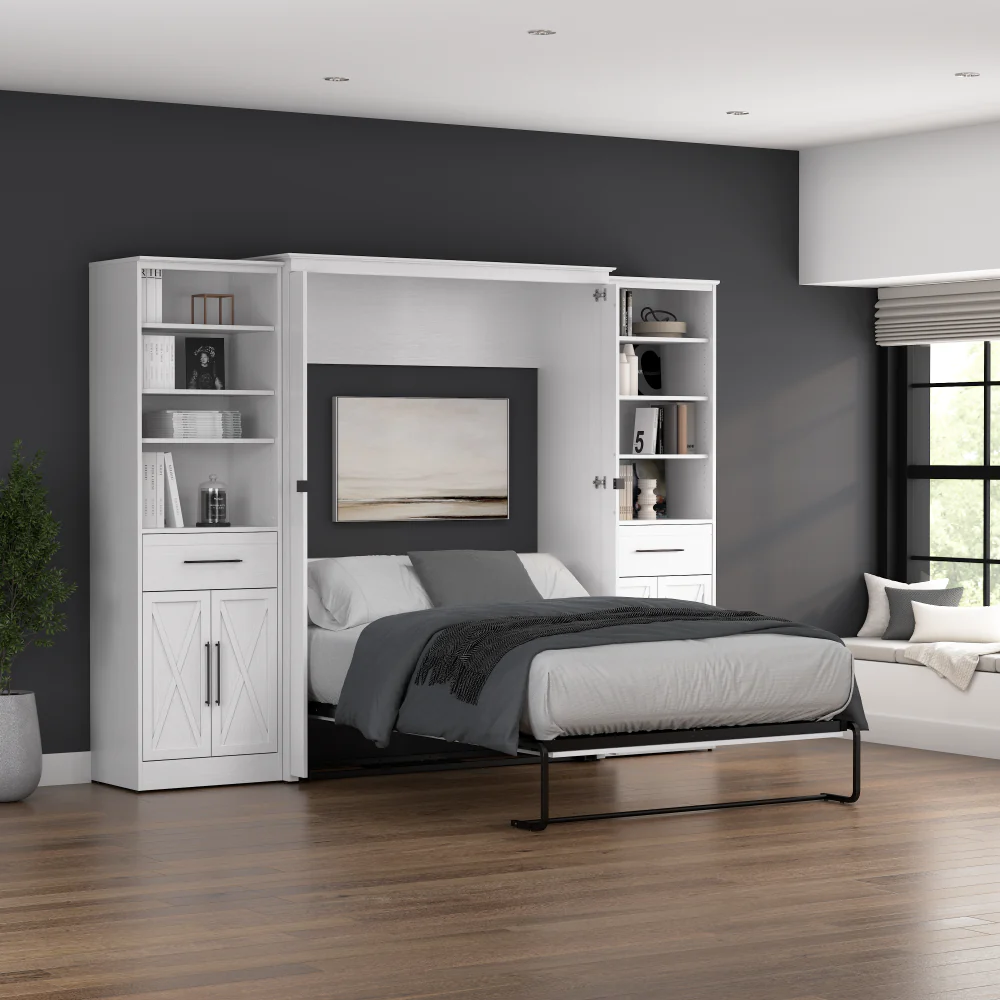 Murphy Bed with Storage Towers - Image 52