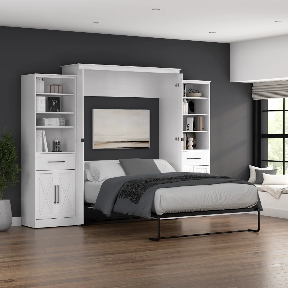 Murphy Bed with Storage Towers - Image 62
