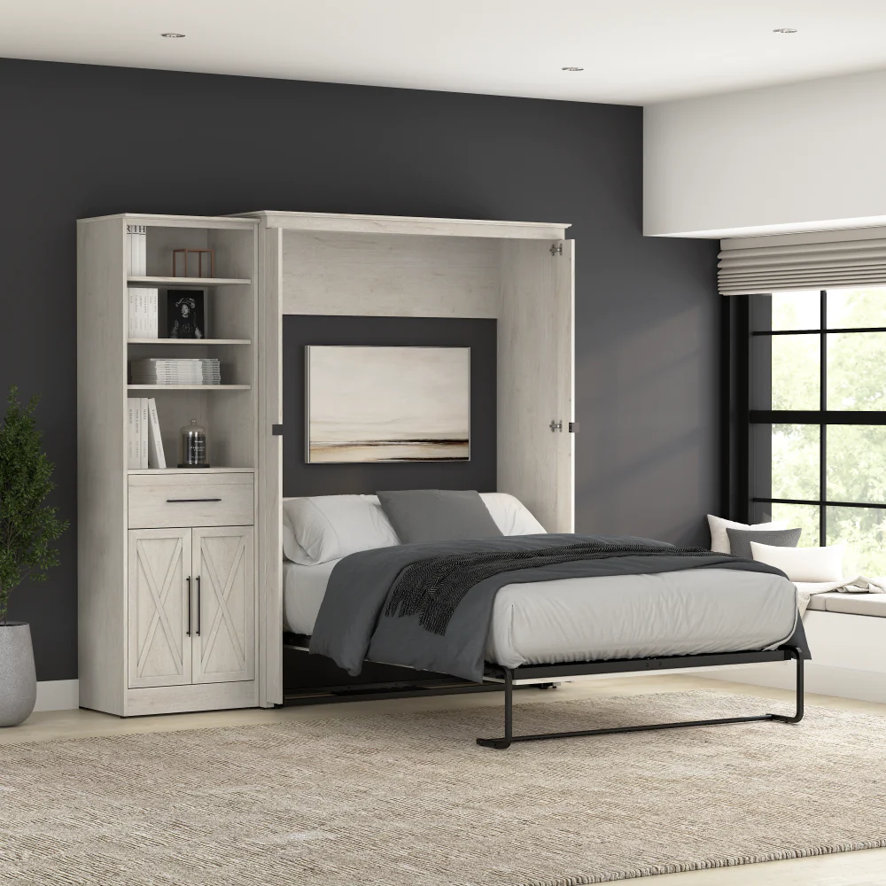 Murphy Bed with Storage Tower - Image 42