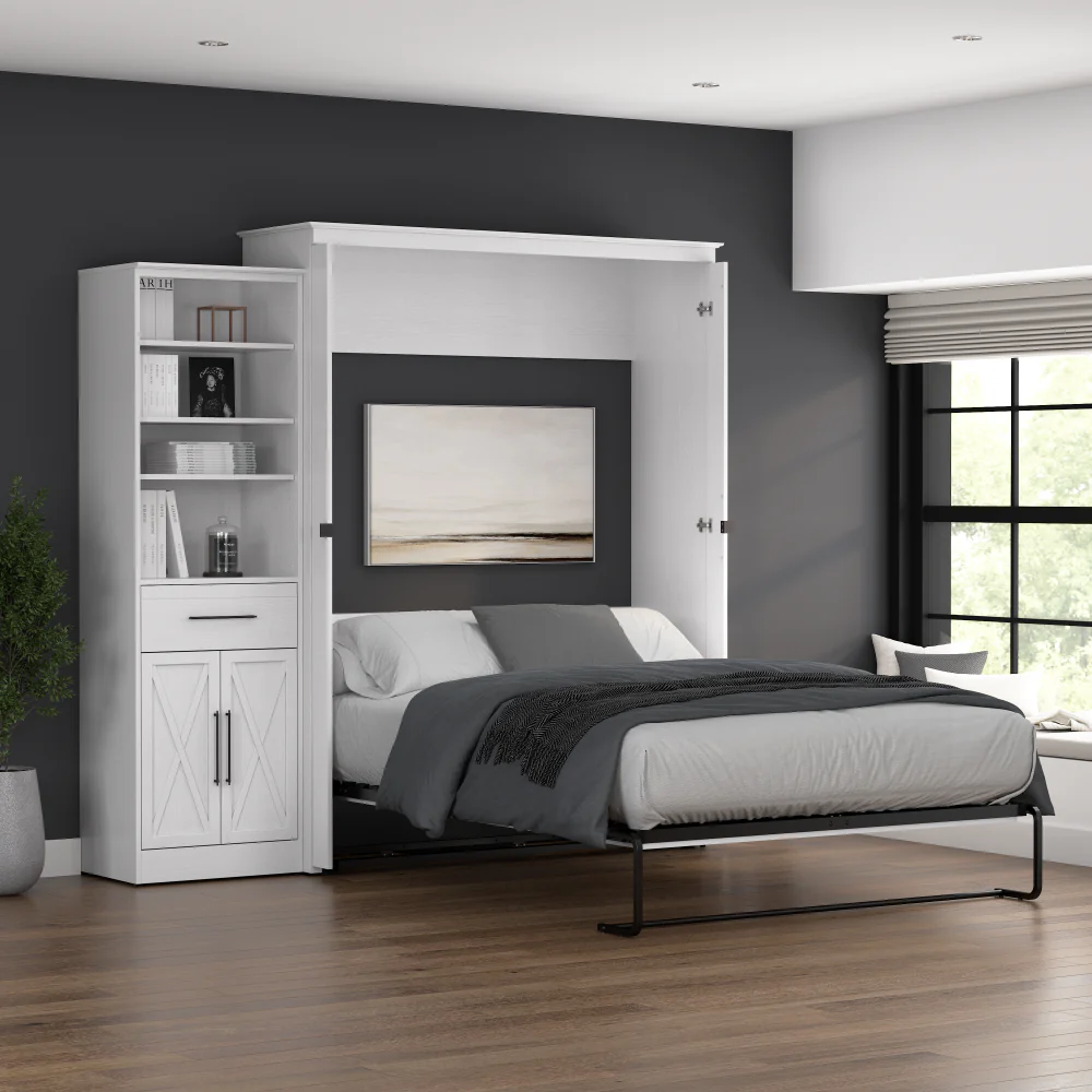 Murphy Bed with Storage Tower - Image 62