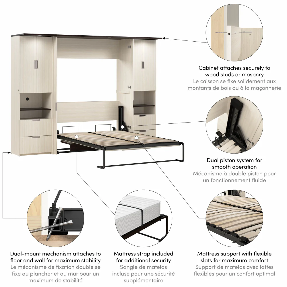 Murphy Bed with Desk - Image 18