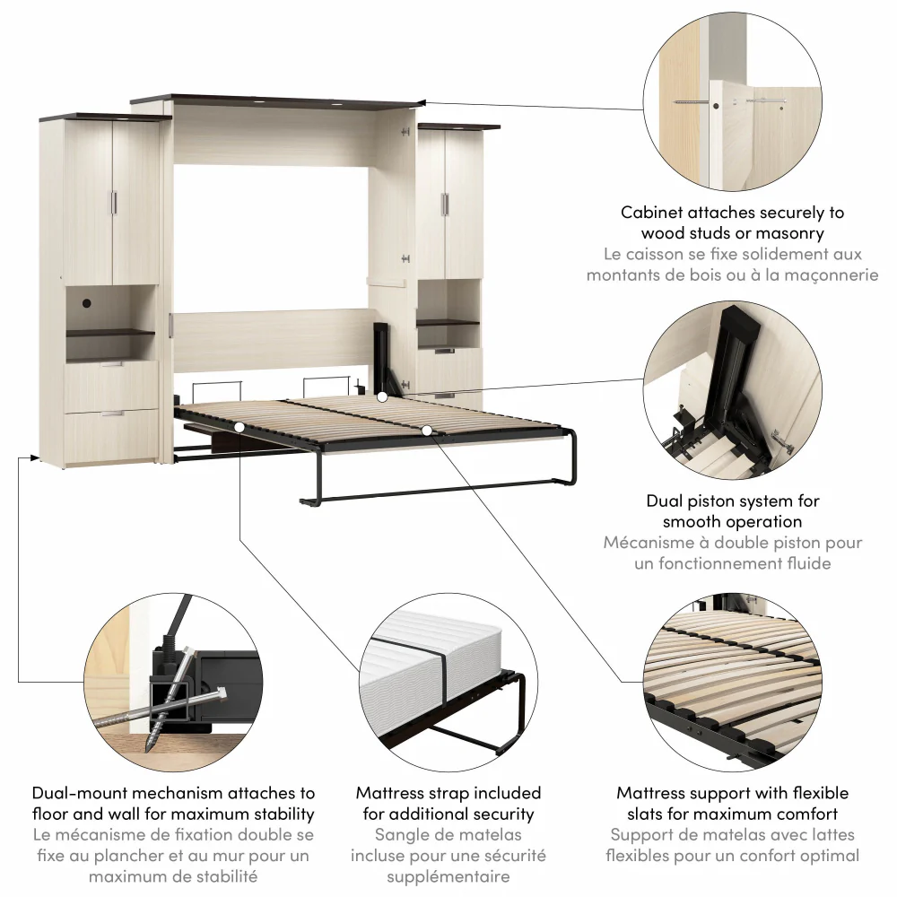 Murphy Bed with Desk - Image 48