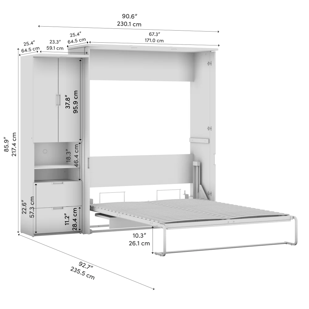 Murphy Bed with Desk - Image 70