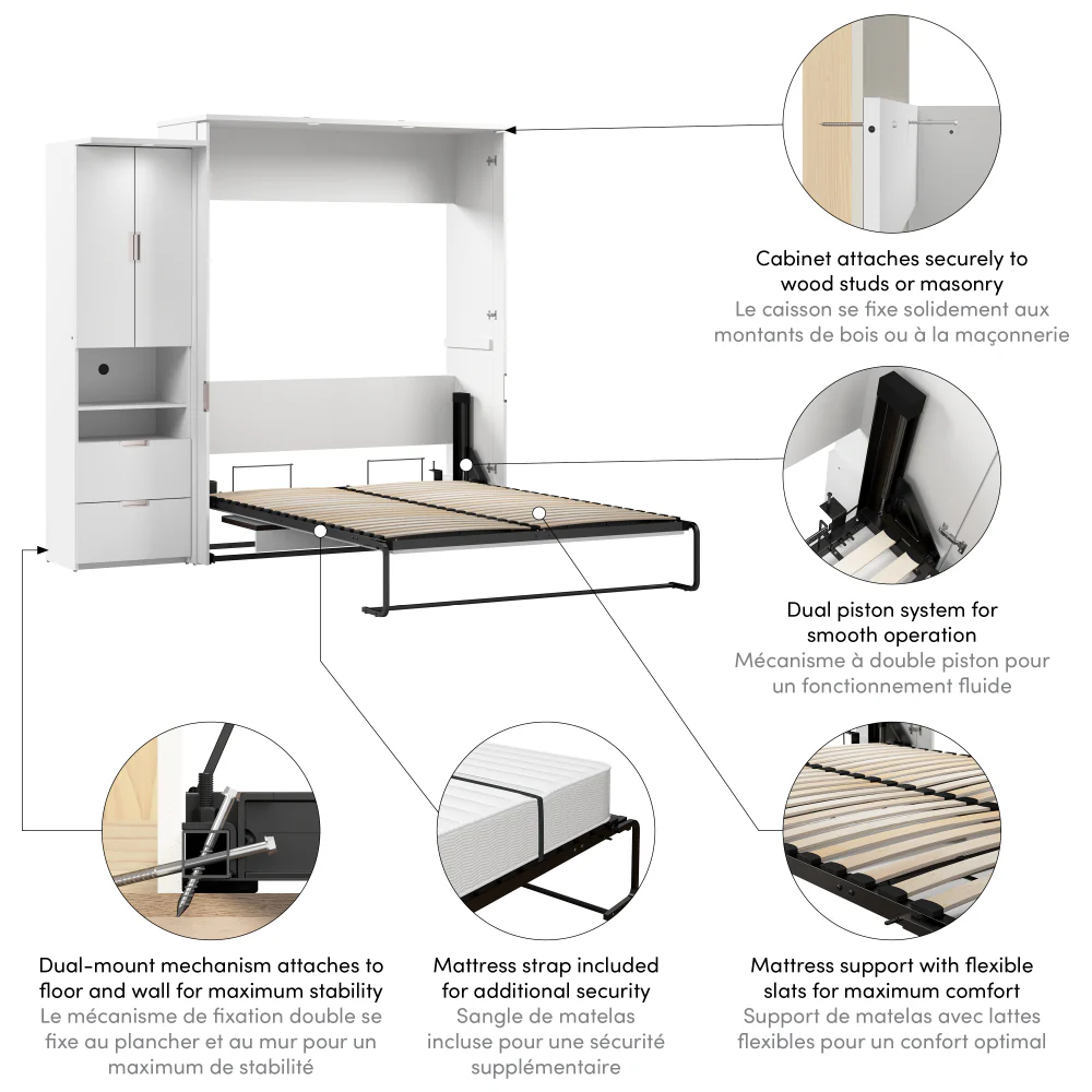 Murphy Bed with Desk - Image 78