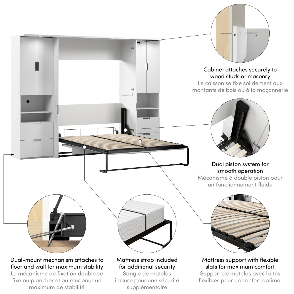 Murphy Bed with Desk - Image 8
