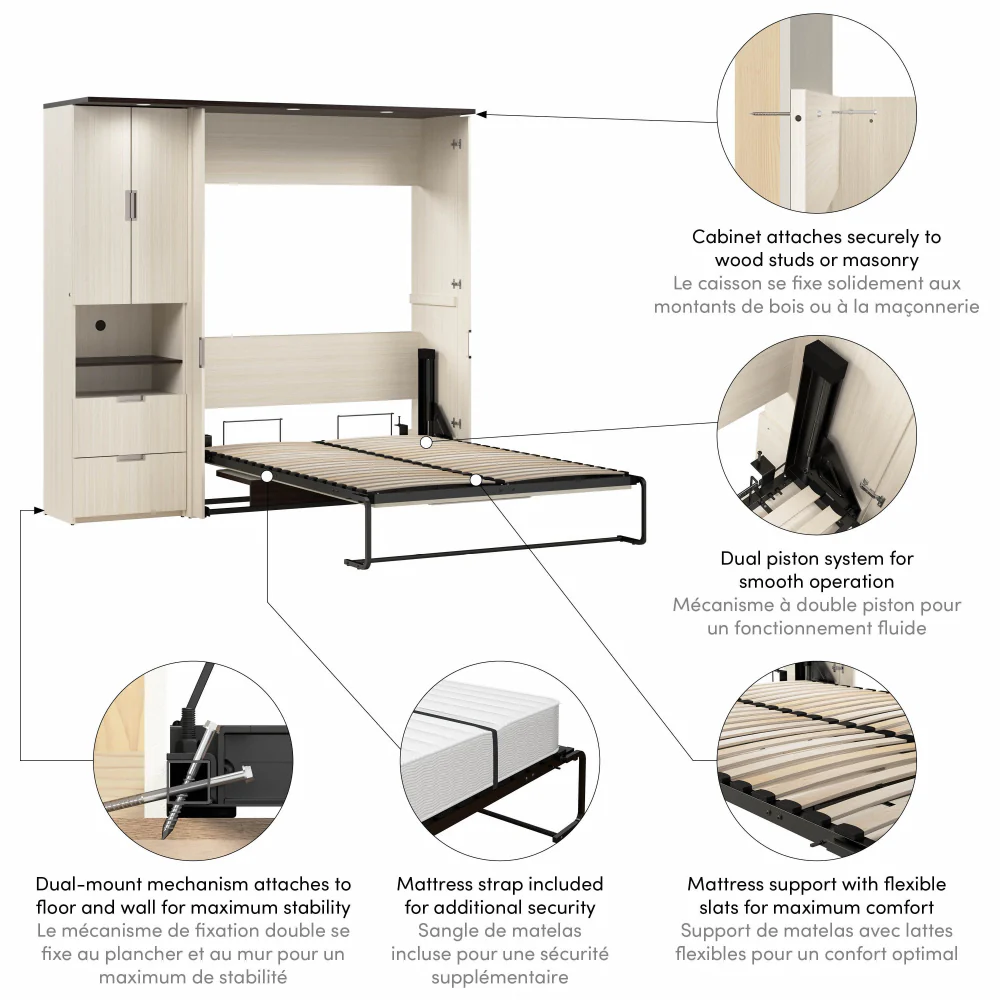 Murphy Bed with Desk - Image 88