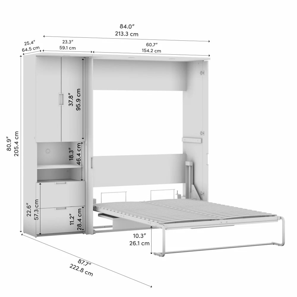 Murphy Bed with Desk - Image 90