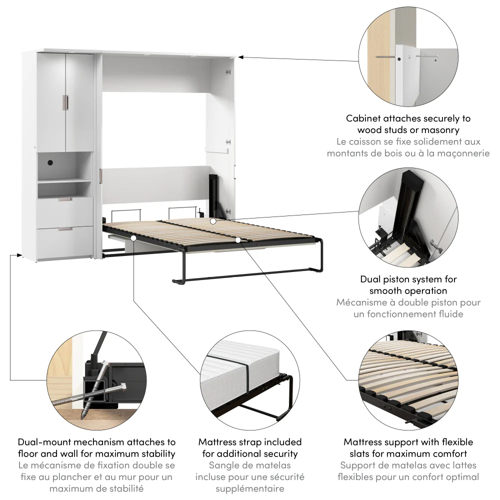 Murphy Bed with Desk - Image 98