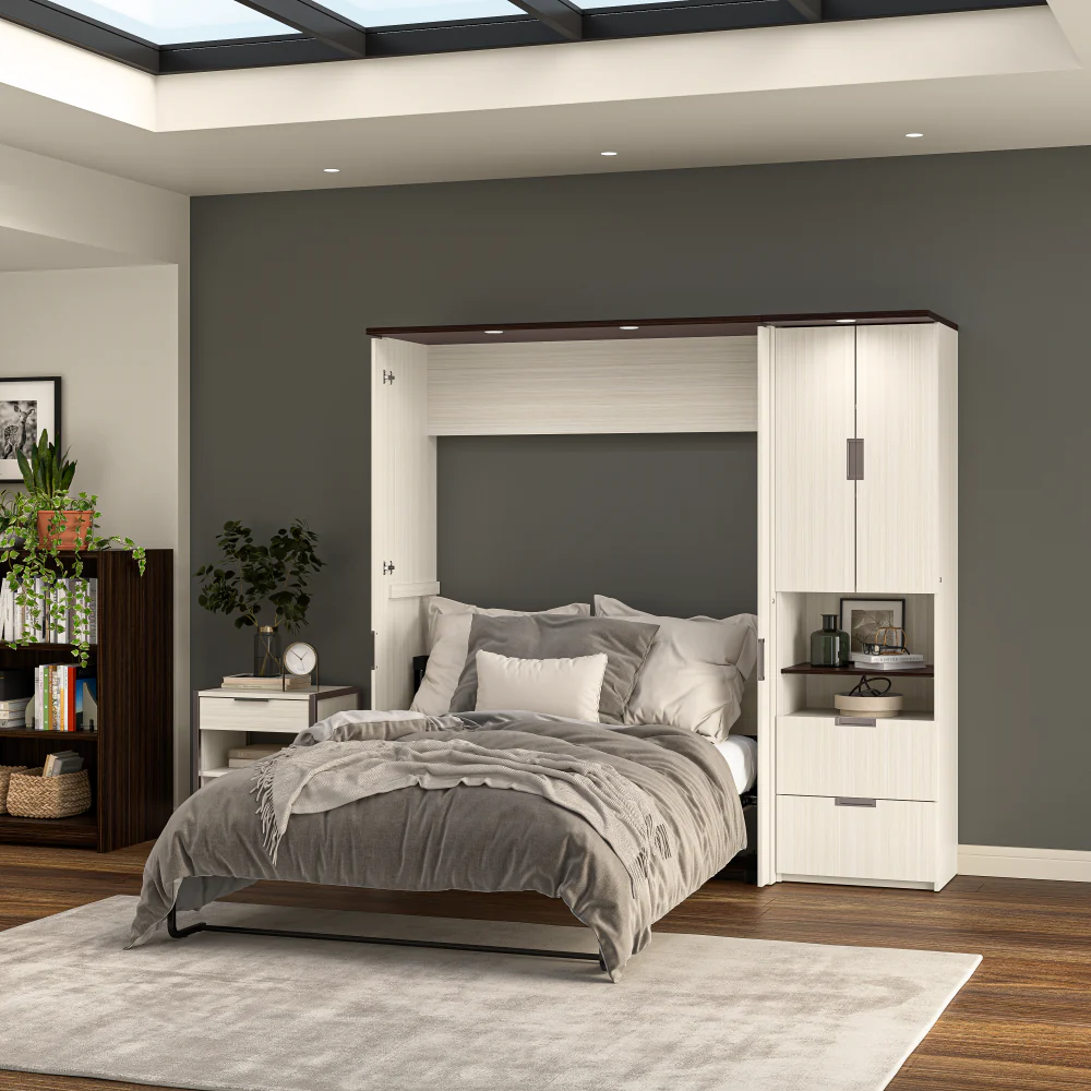 Murphy Bed with Storage Cabinet - Image 13