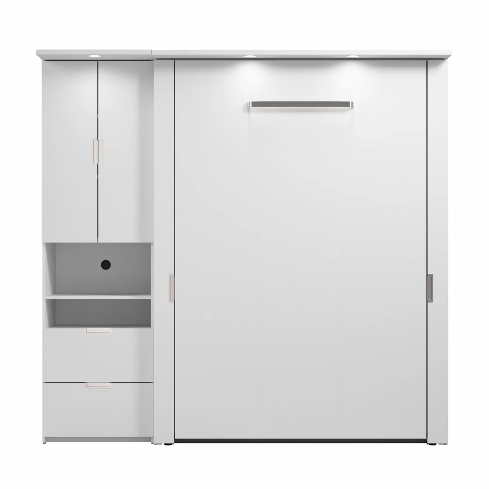 Murphy Bed with Storage Cabinet - Image 3