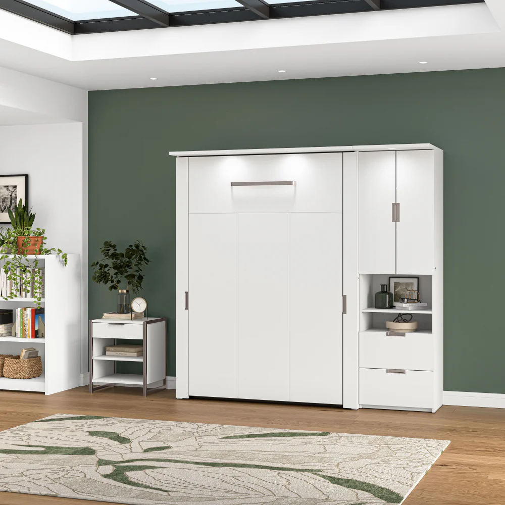 Murphy Bed with Storage Cabinet - Image 4