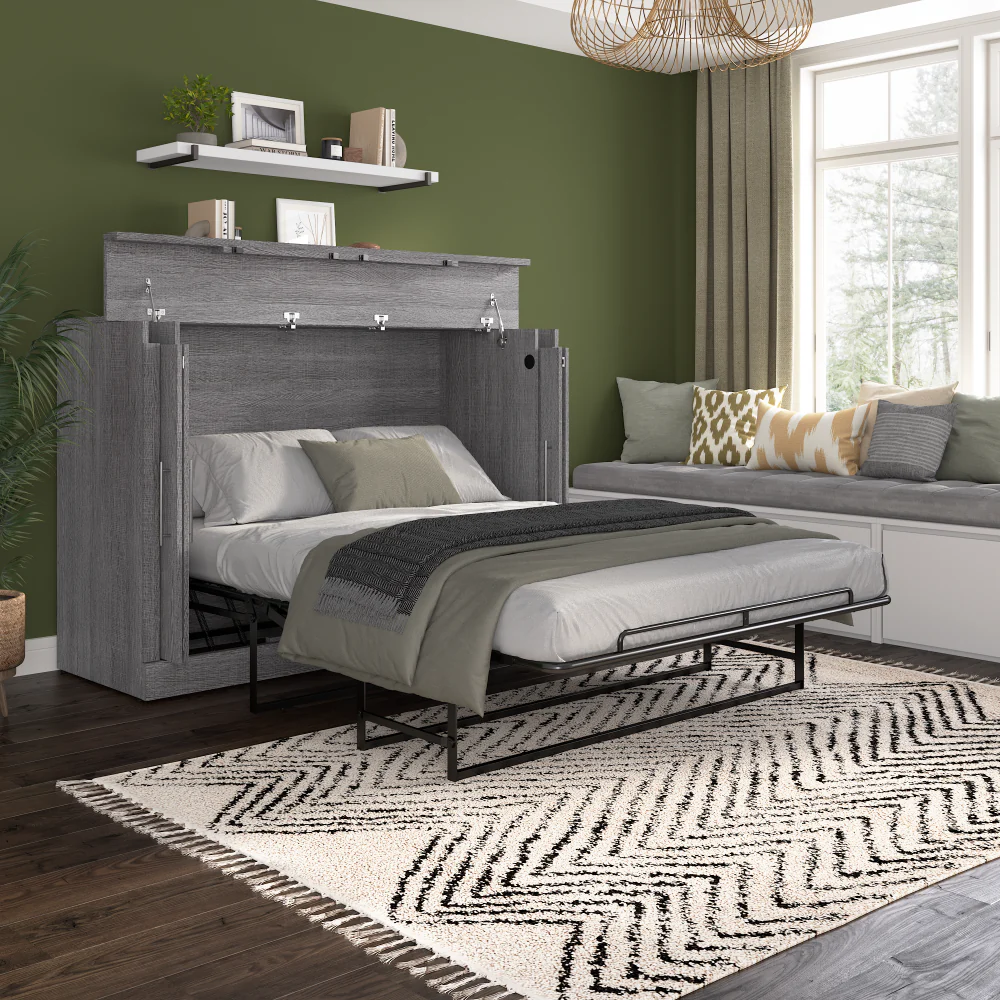 Cabinet Bed with Mattress - Image 29