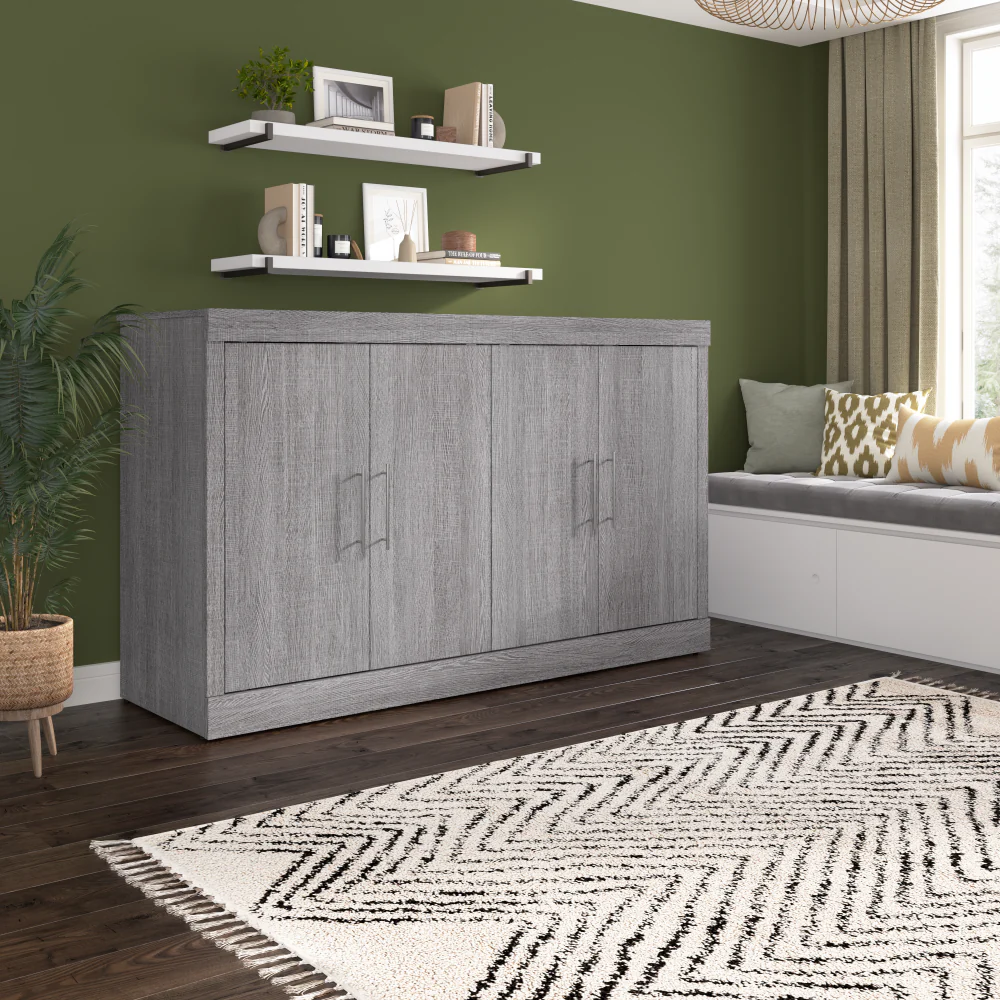 Cabinet Bed with Mattress - Image 4